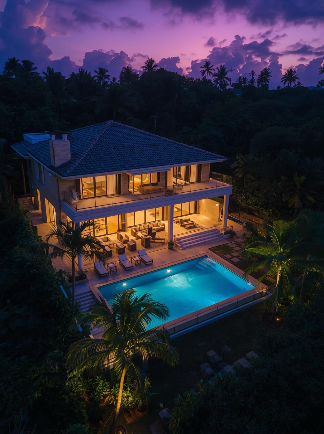 Casa com sistema energético Lori